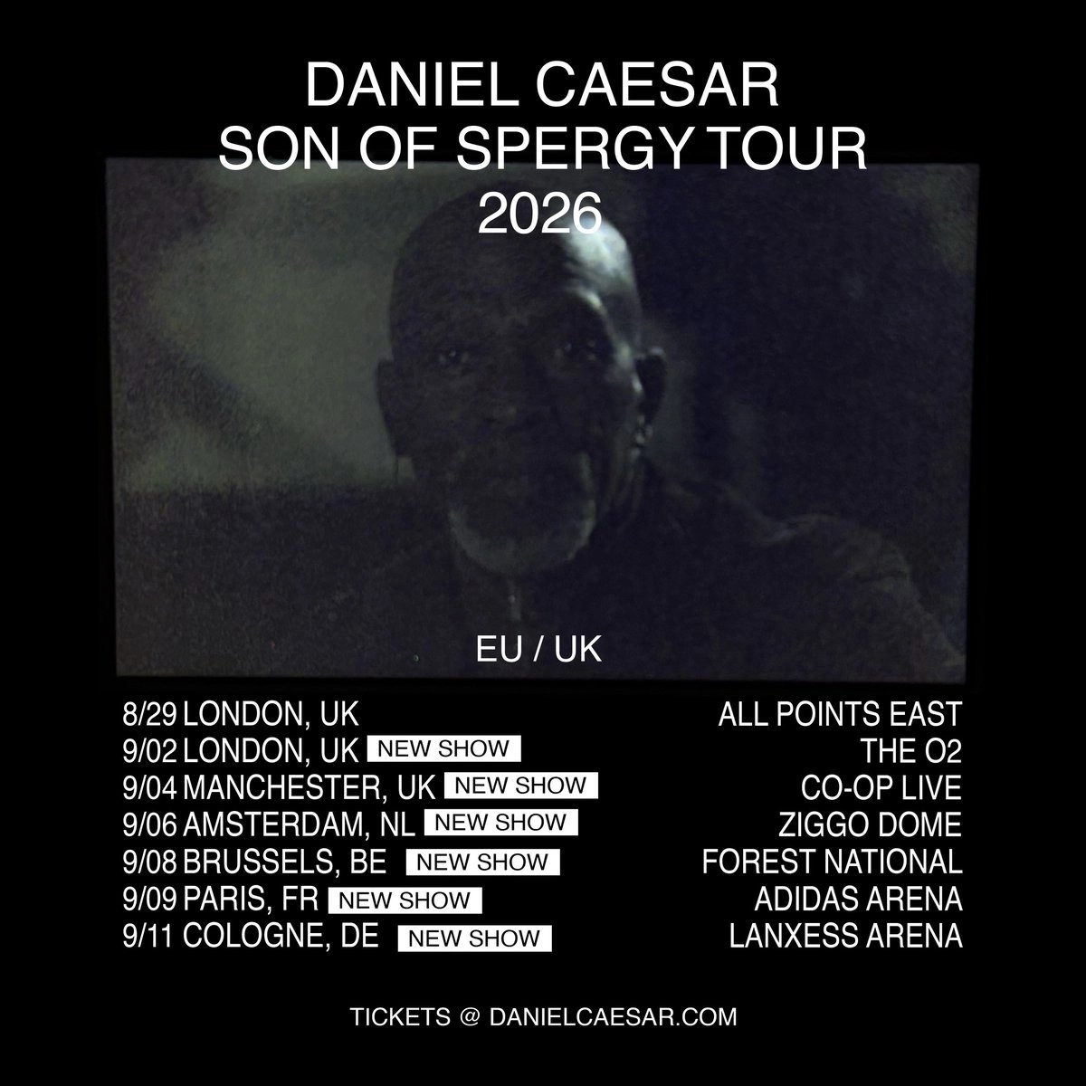 Daniel Caesar at Ziggo Dome Tickets