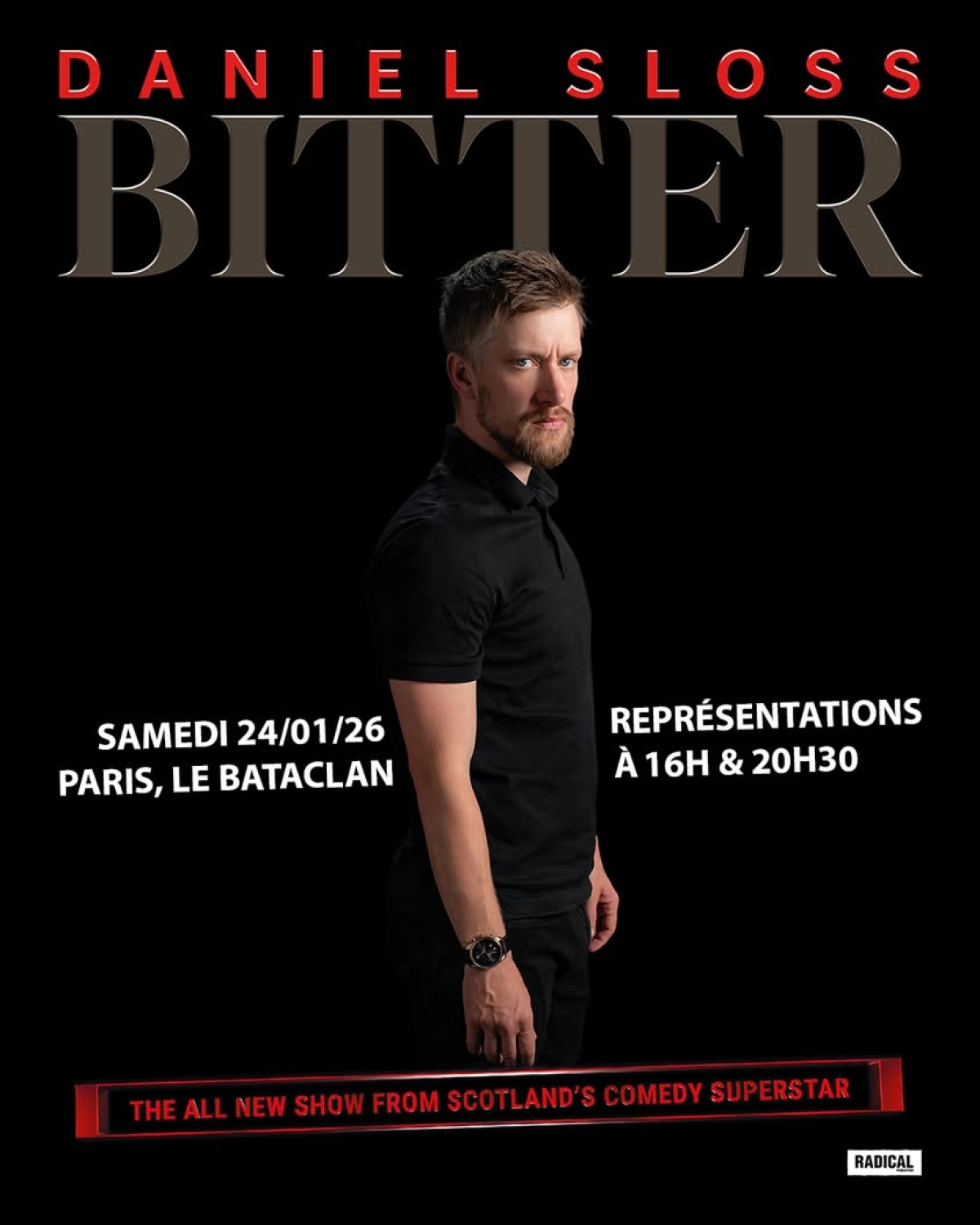 Billets Daniel Sloss (Bataclan - Paris)