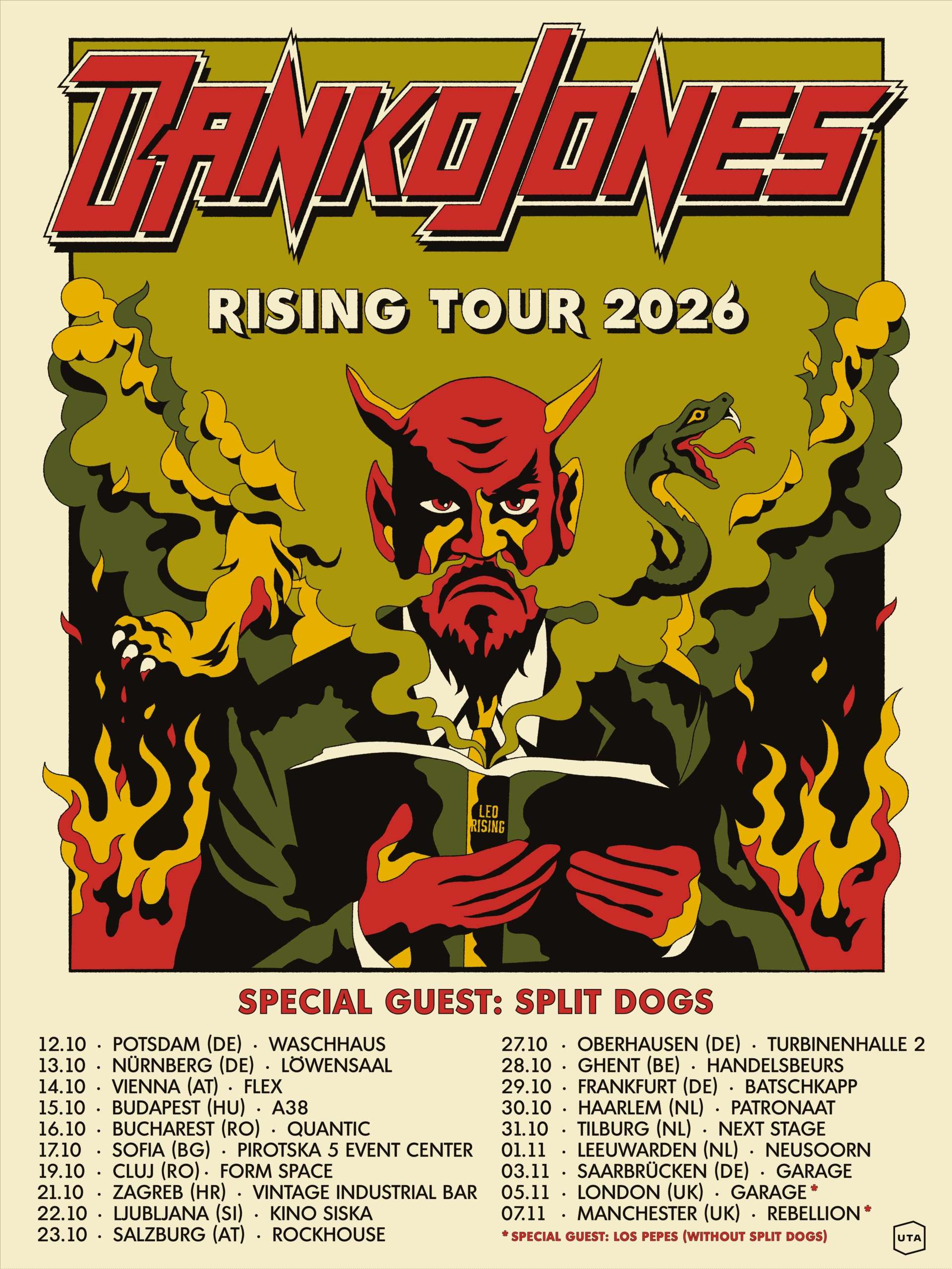 Danko Jones at Garage Saarbrücken Tickets