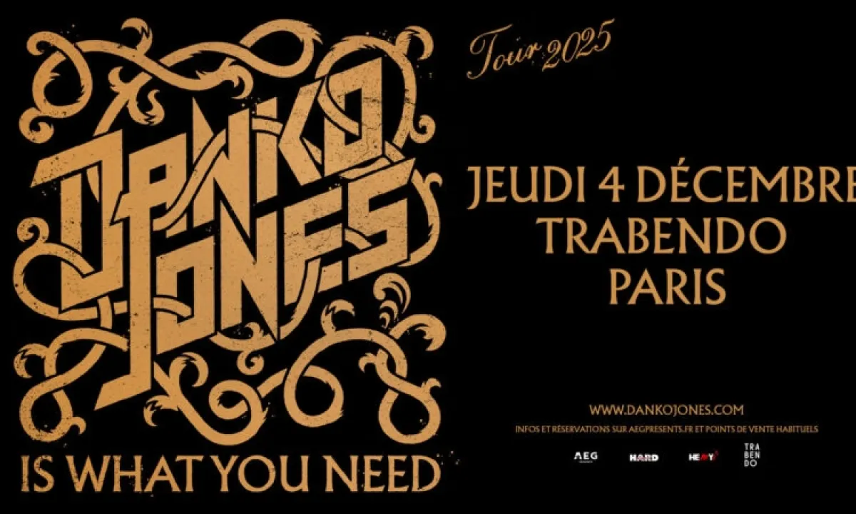 Billets Danko Jones (Le Trabendo - Paris)