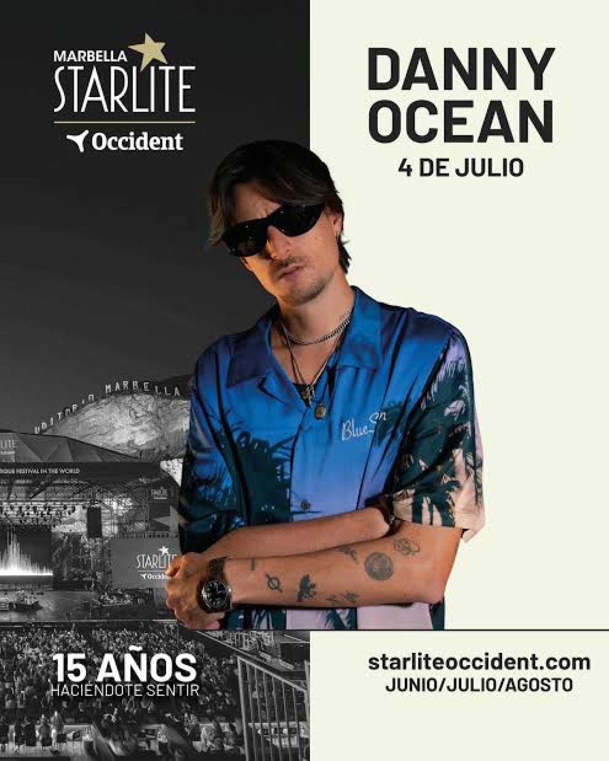 Billets Danny Ocean (Starlite Marbella - Marbella)