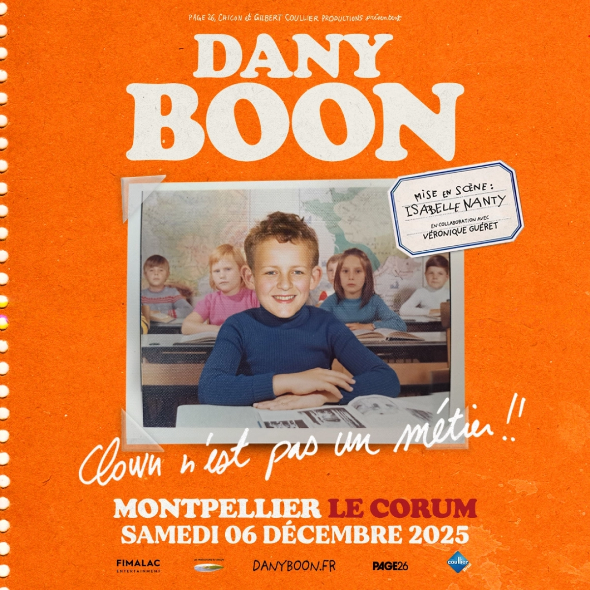 Dany Boon at Corum Tickets