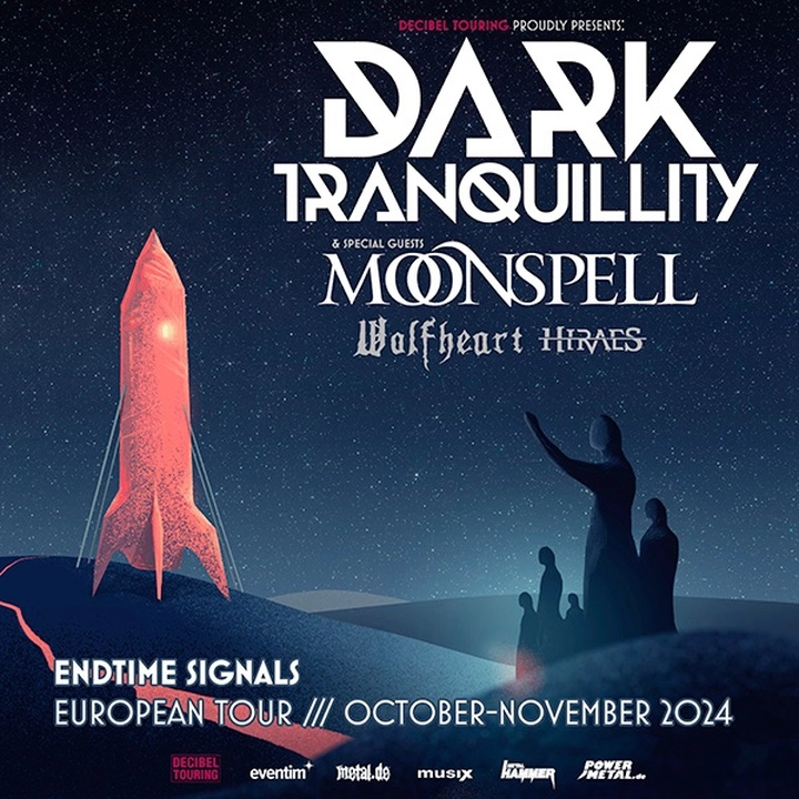 Dark Tranquillty - Moonspell - Wolfheart - Hiraes in der Shôko Madrid Tickets