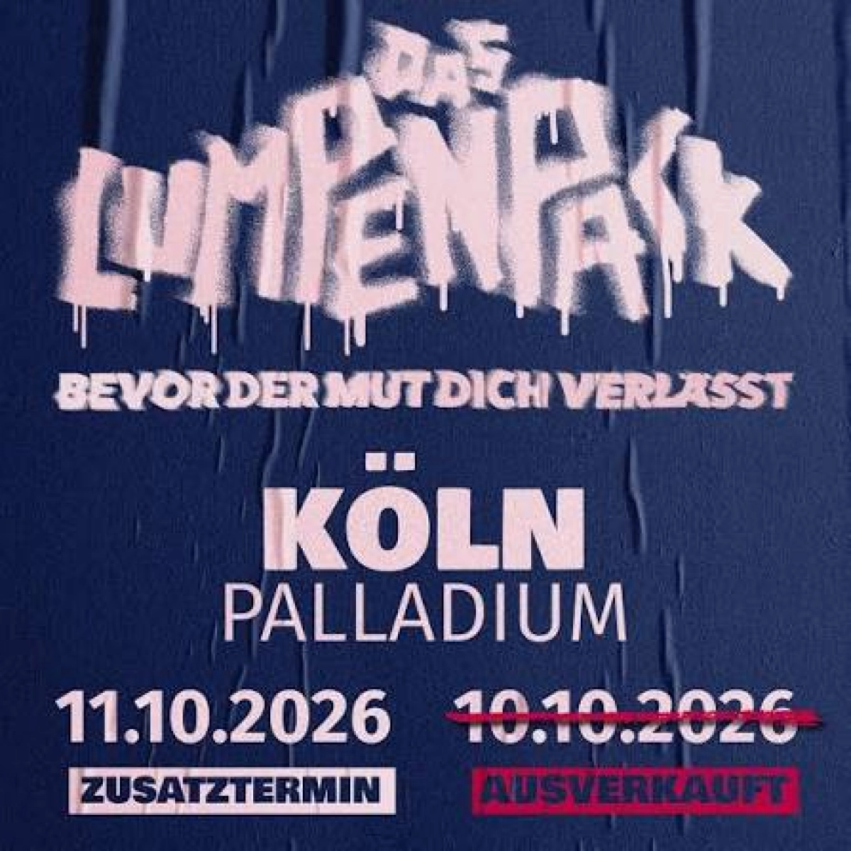 Das Lumpenpack at Palladium Koln Tickets