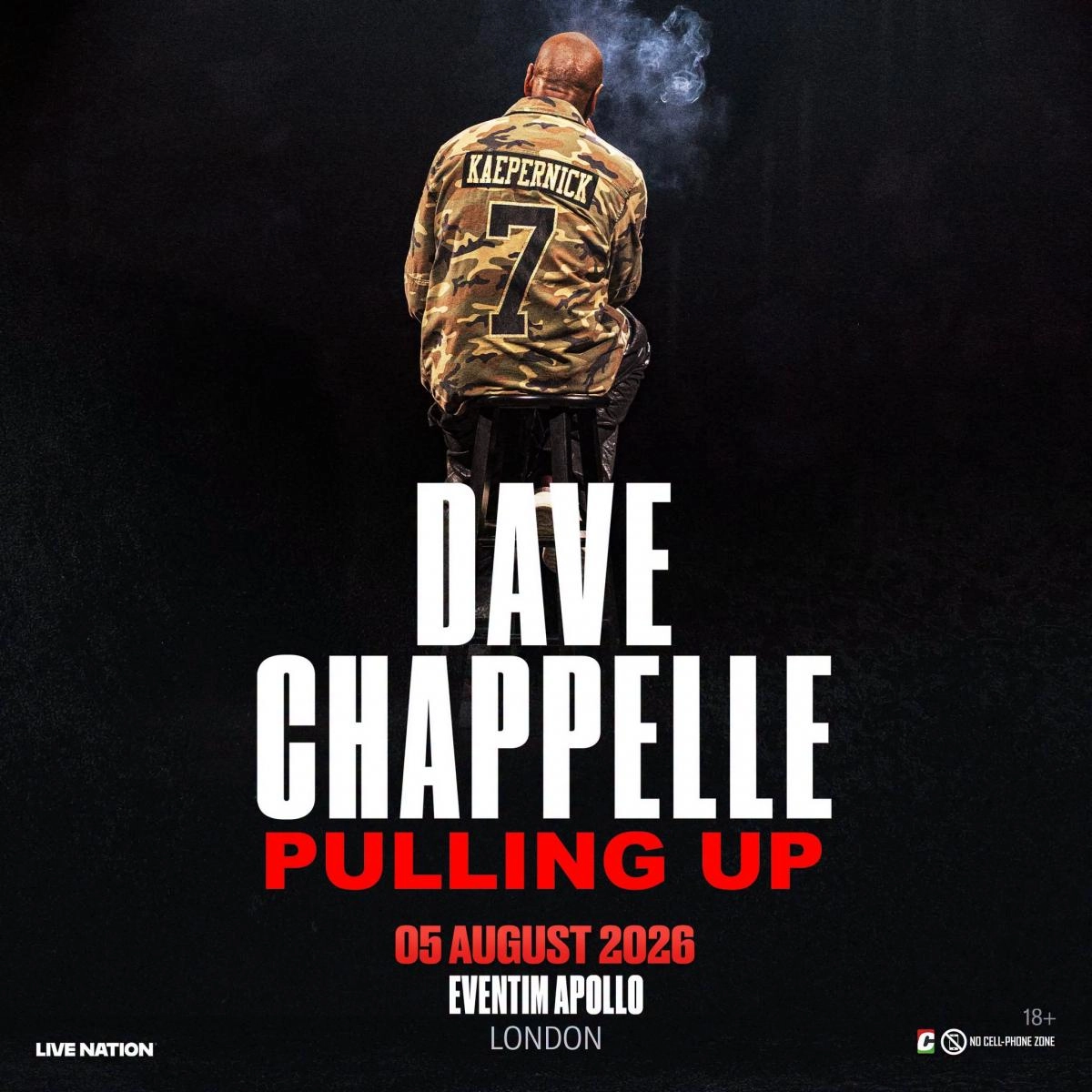 Dave Chappelle at Eventim Apollo Tickets