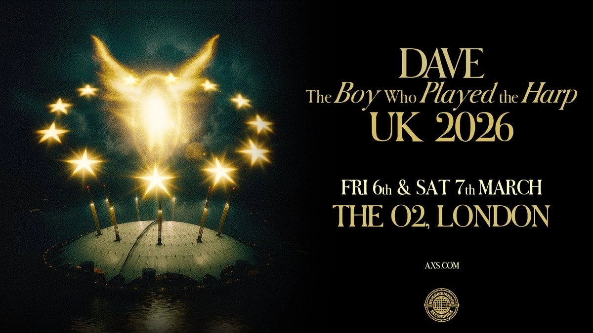 Billets Dave (O2 Arena - Londres)
