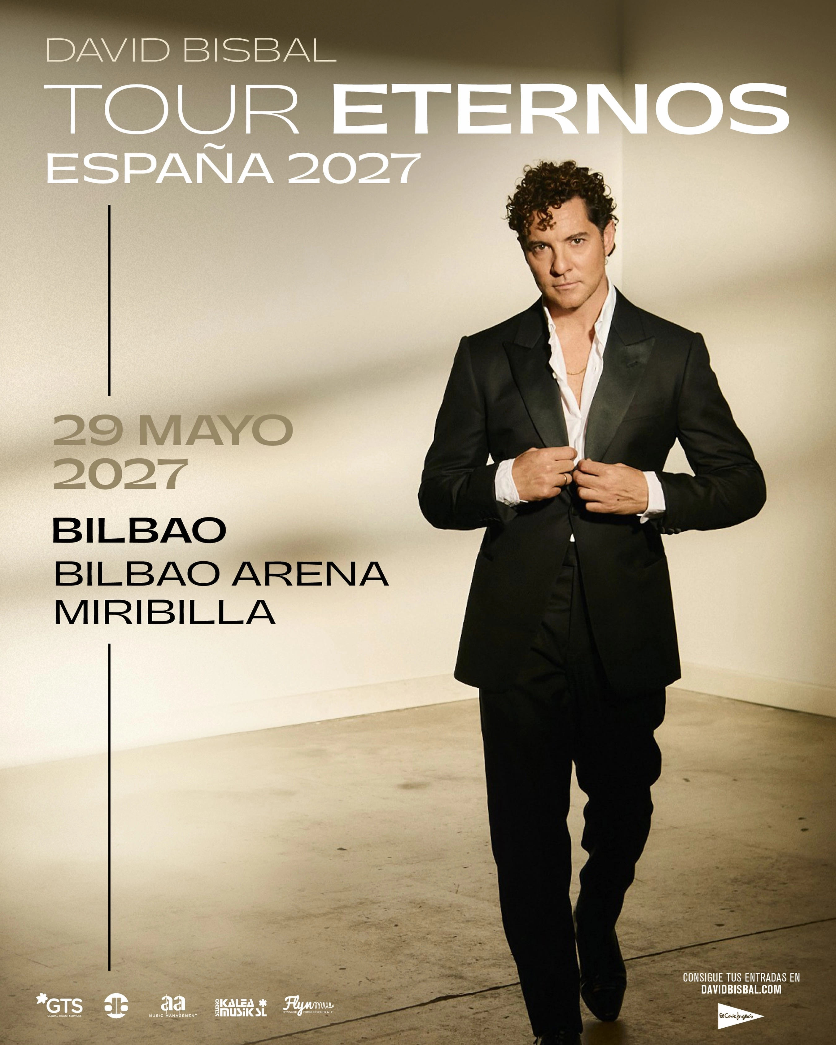 David Bisbal en Bilbao Arena Tickets