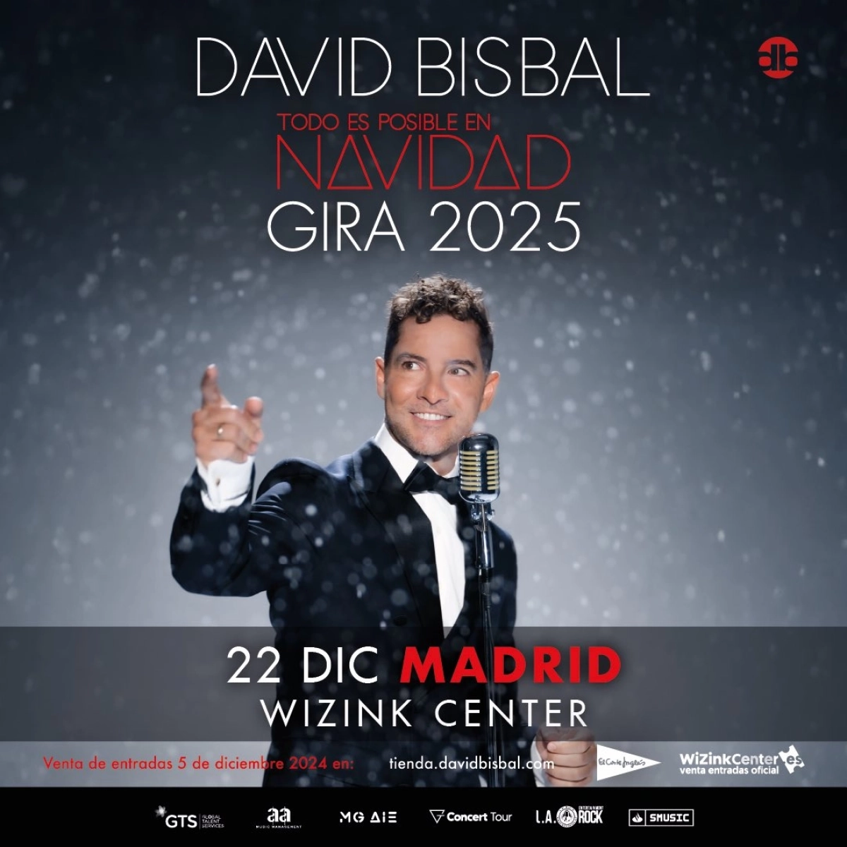 Billets David Bisbal (WiZink Center - Madrid)
