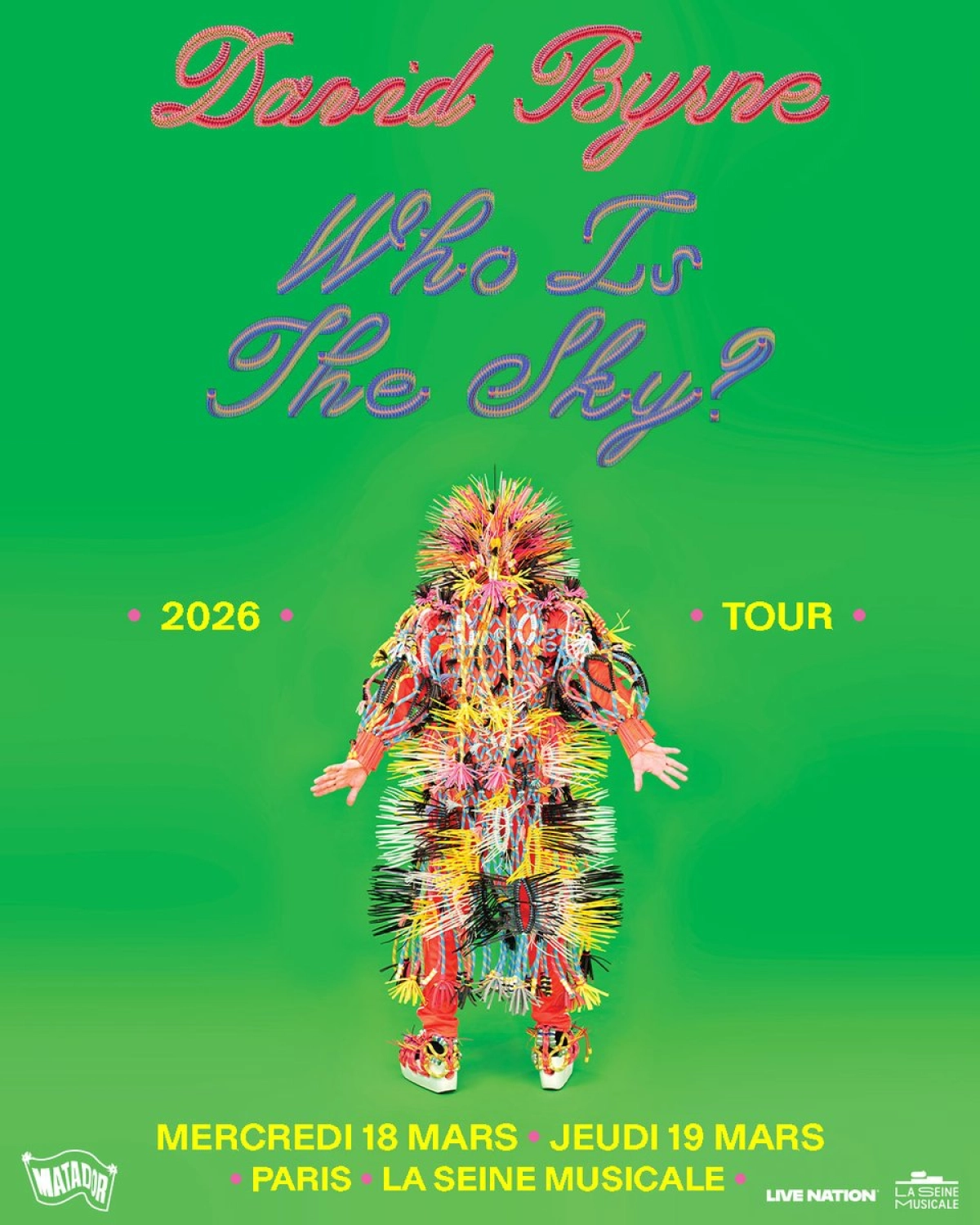 Billets David Byrne (La Seine Musicale - Paris)