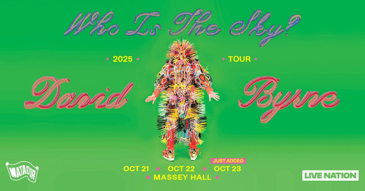 Billets David Byrne (Massey Hall - Toronto)
