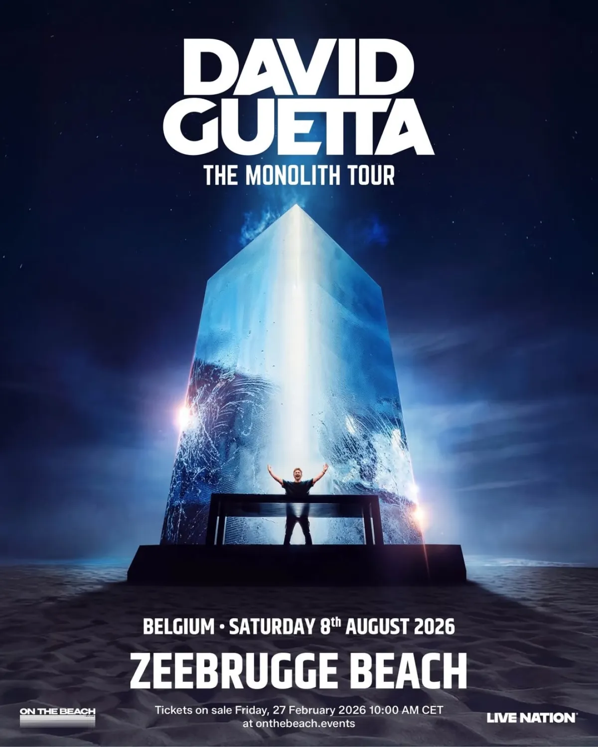 Billets David Guetta (Zeebrugge beach - Bruges)