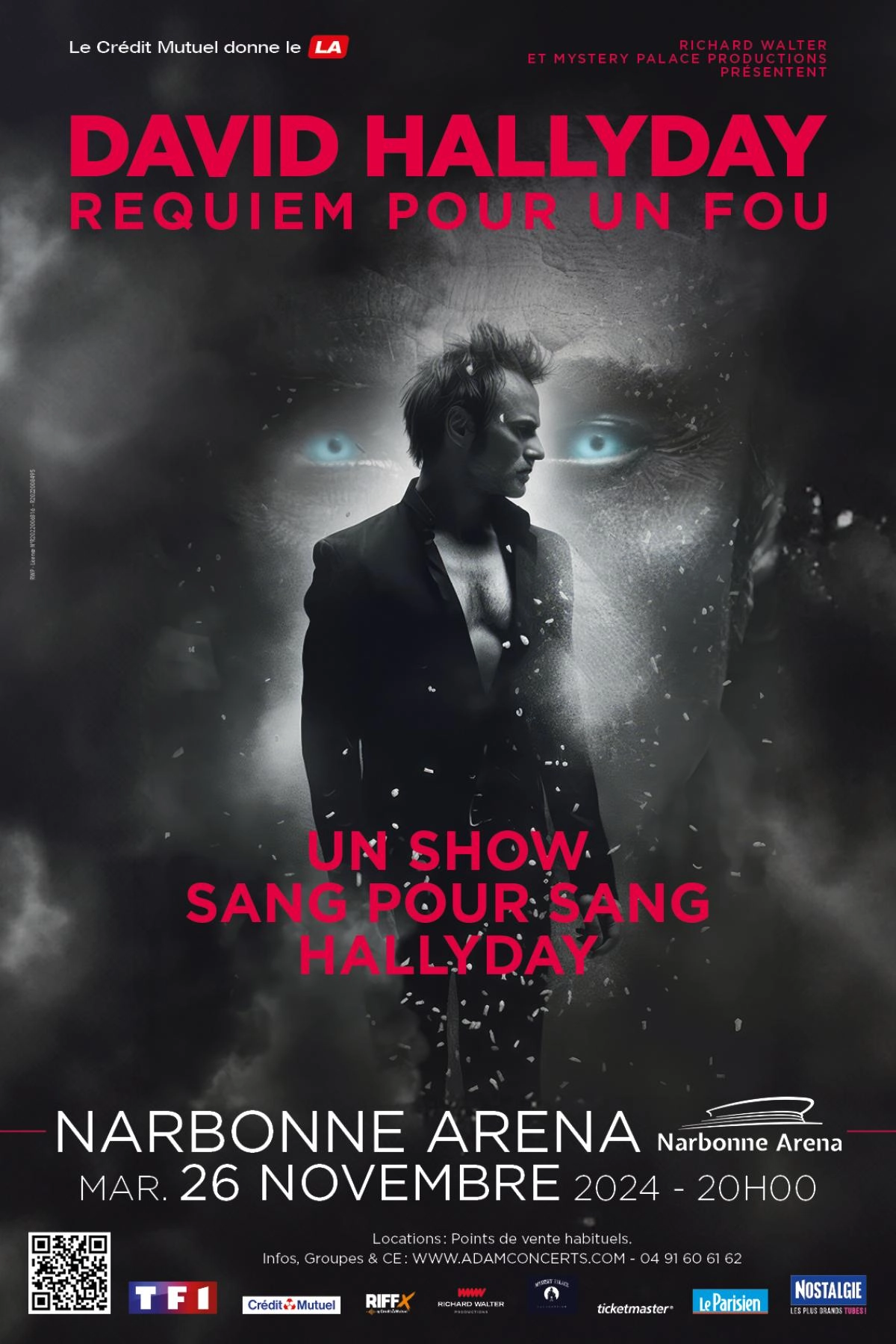 David Hallyday in der Narbonne Arena Tickets