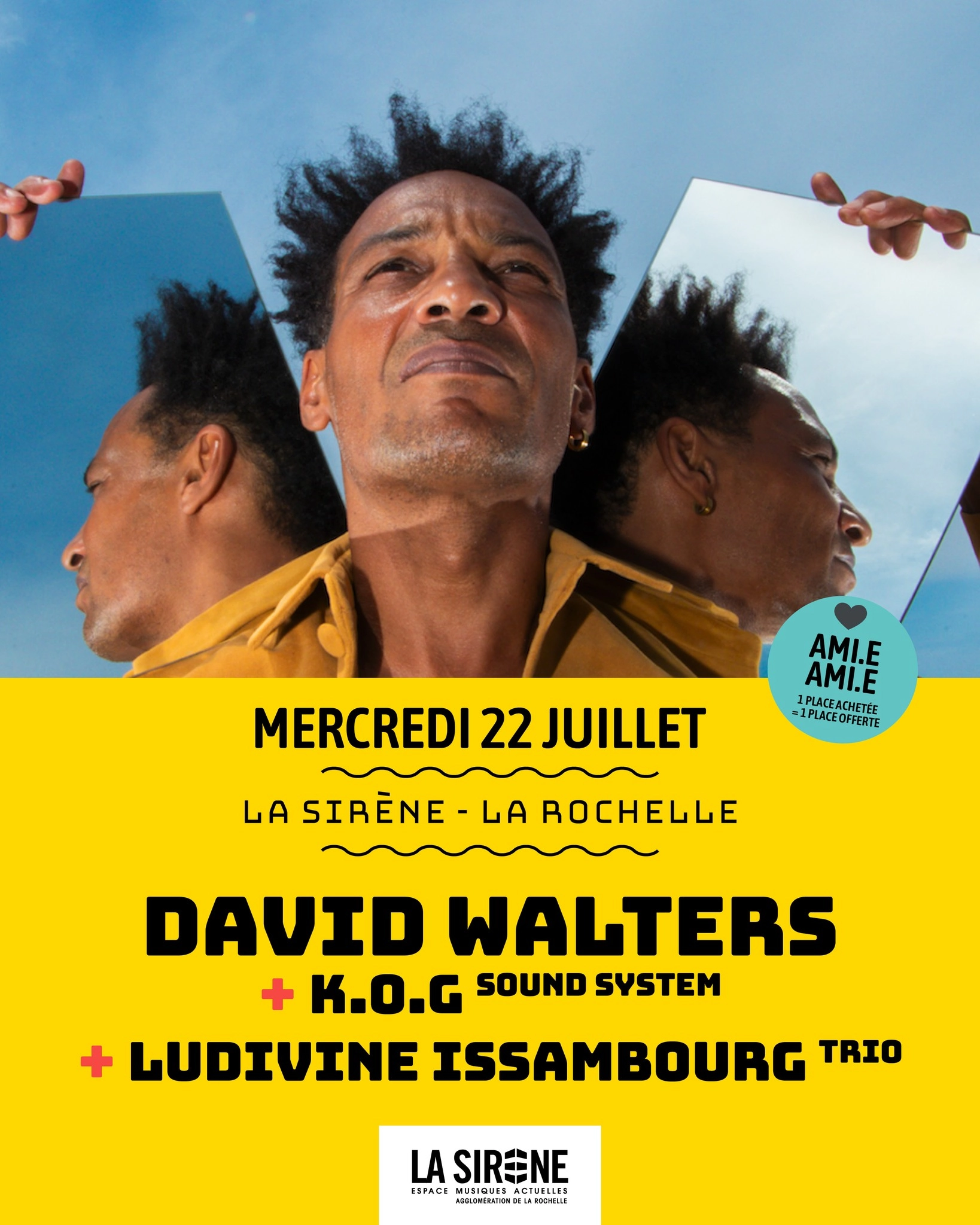 Billets David Walters (La Sirene - La Rochelle)