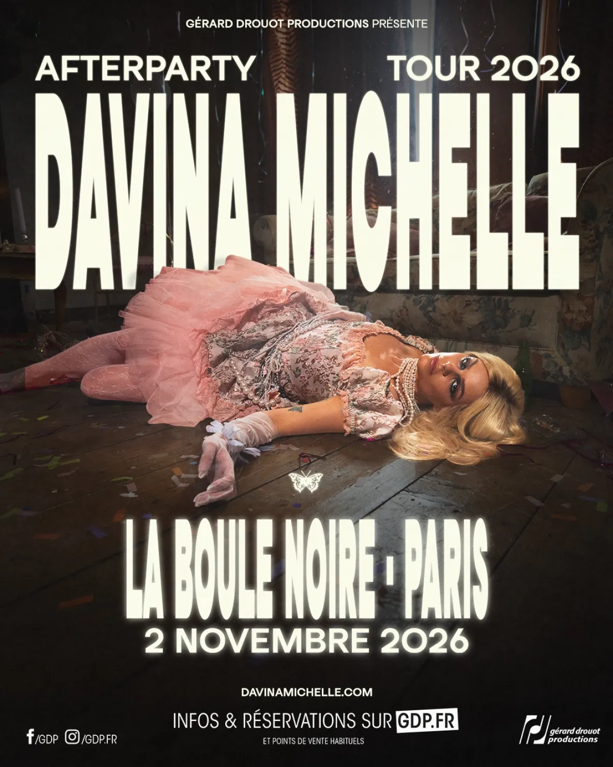 Billets Davina Michelle (La Boule Noire - Paris)