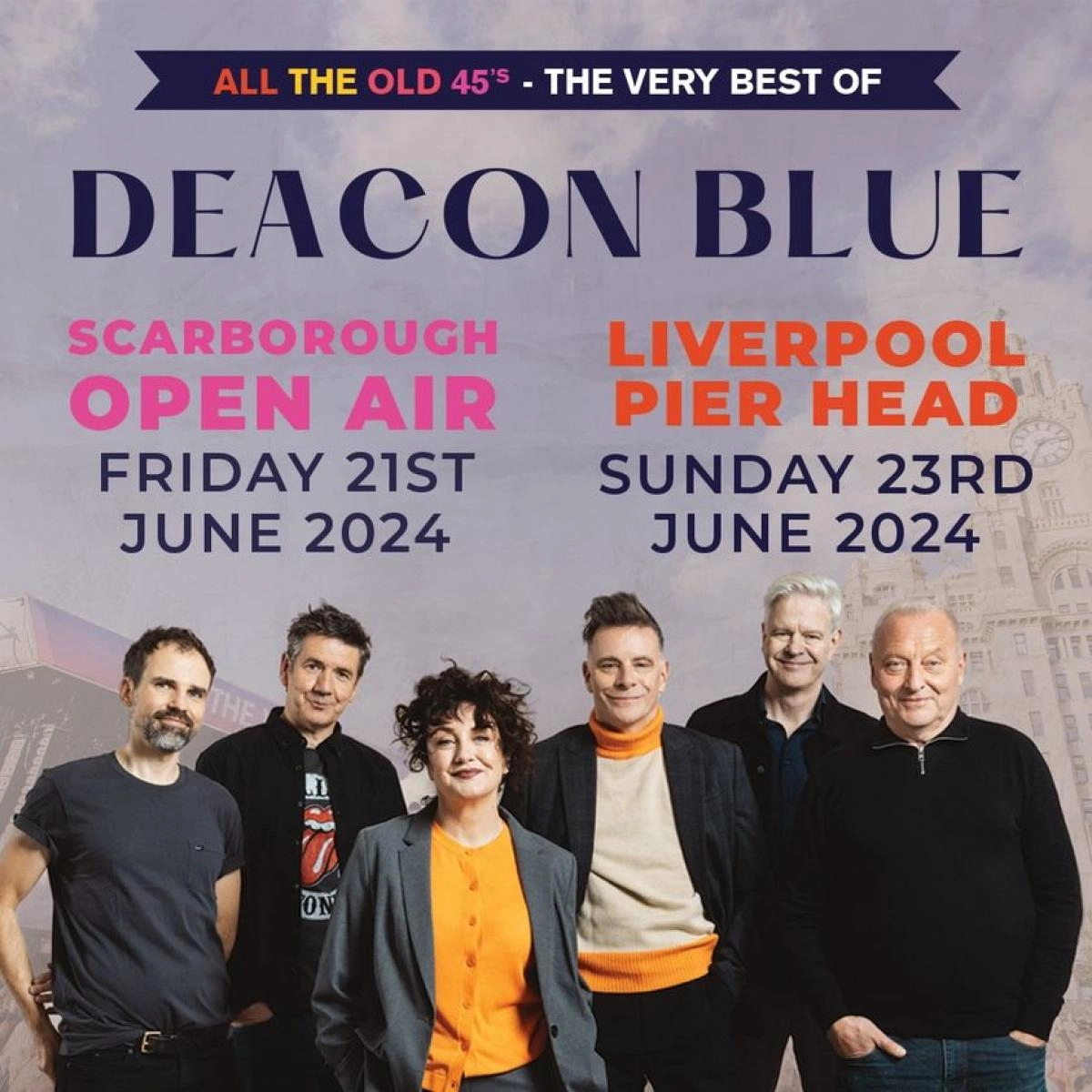 Deacon Blue - On The Waterfront Festival 2024 al Liverpool Pier Head Tickets