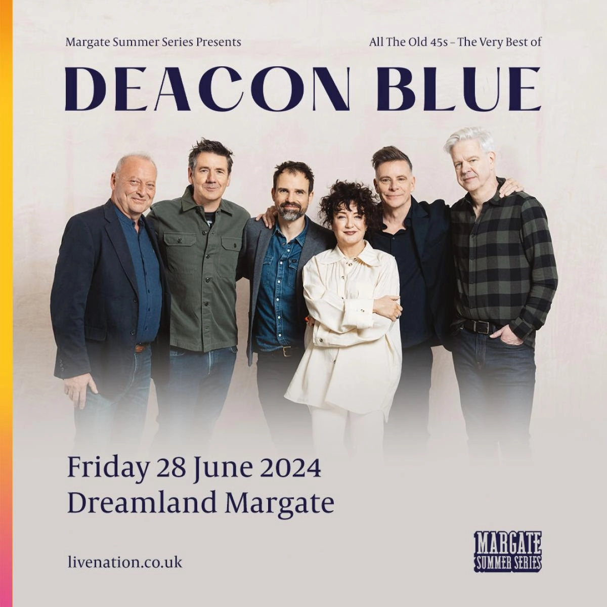 Deacon Blue al Dreamland Margate Tickets