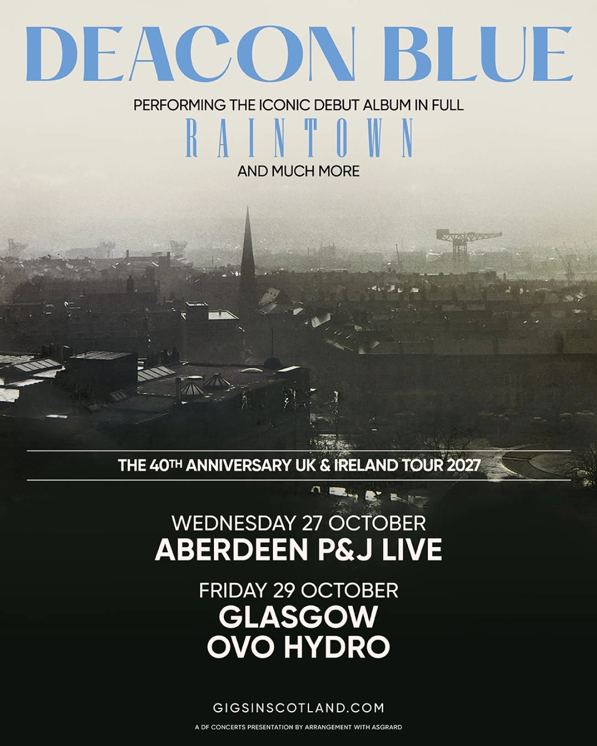 Deacon Blue at Ovo Hydro Tickets