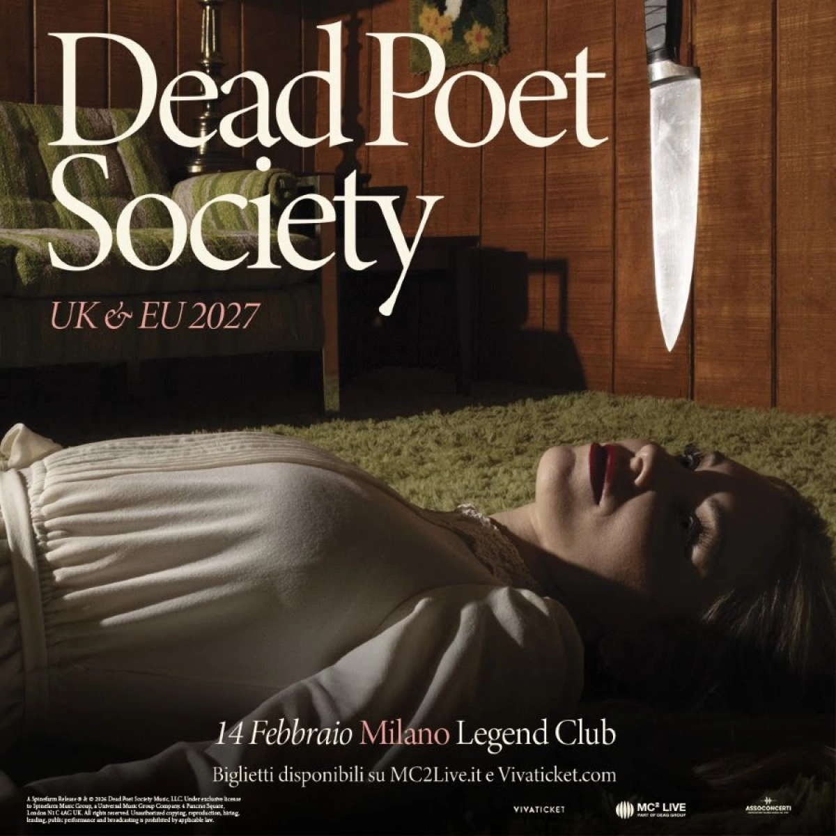 Dead Poet Society at Legend Club Milano Tickets