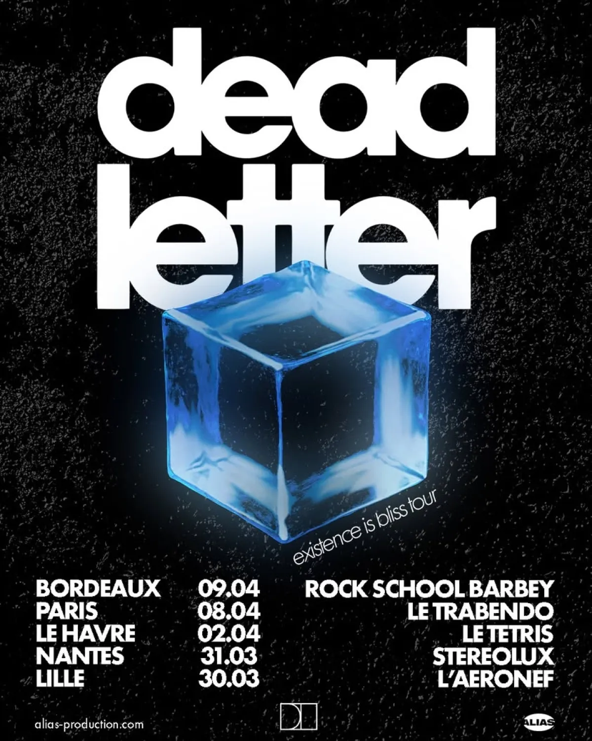 Billets Deadletter (Le Trabendo - Paris)
