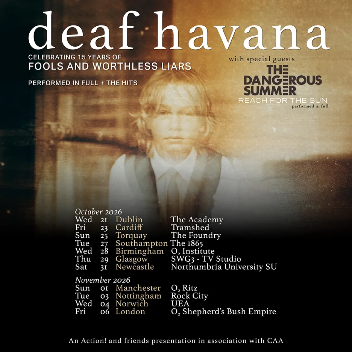 Deaf Havana at O2 Ritz Manchester Tickets