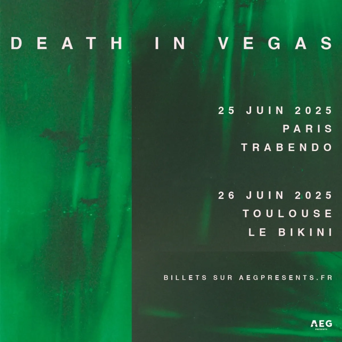 Billets Death In Vegas (Le Bikini - Toulouse)