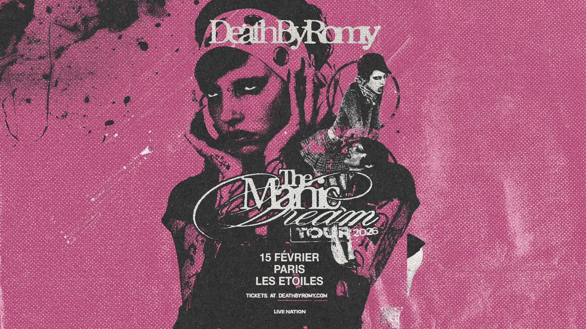 Billets Deathbyromy (Les Etoiles - Paris)