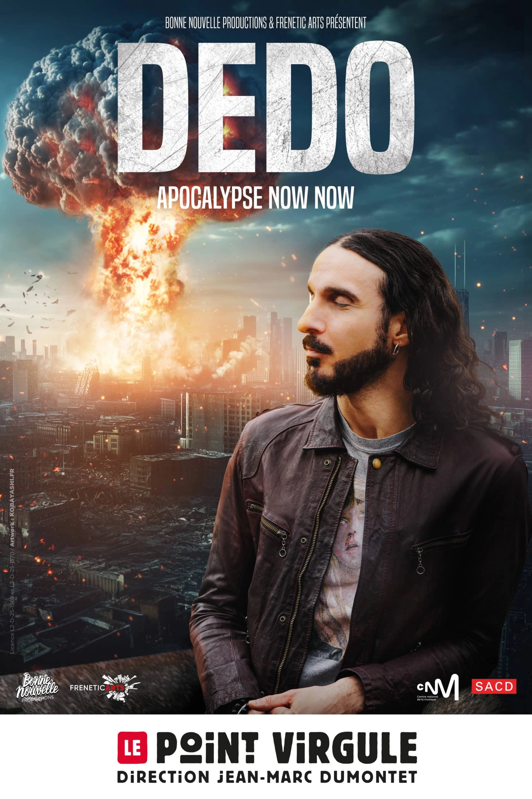 Dedo en Theatre Le Point Virgule Tickets