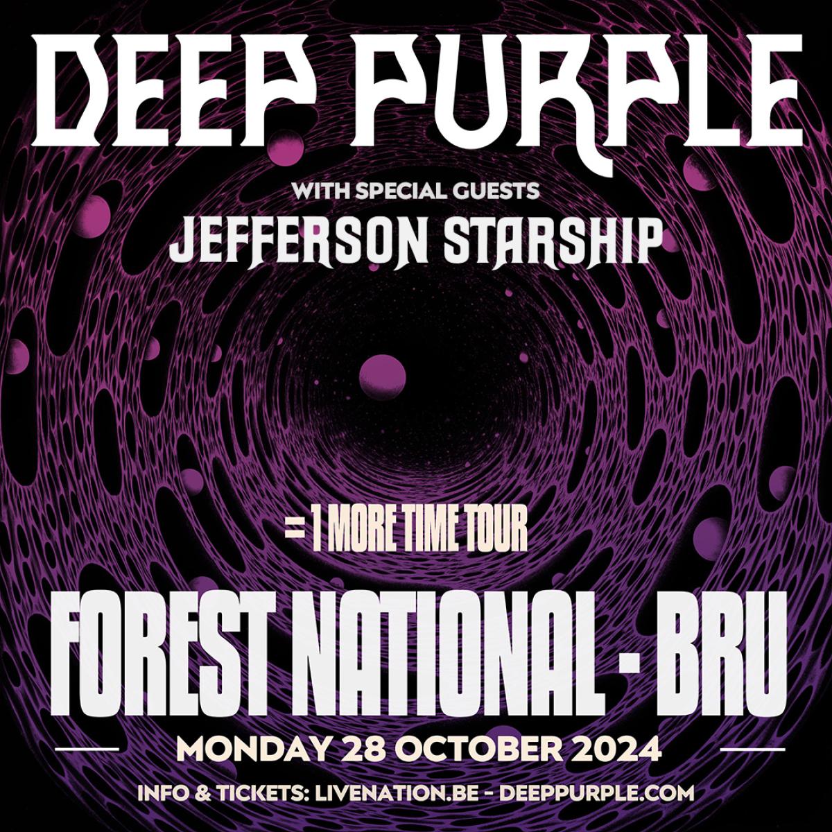 Deep Purple al Forest National Tickets