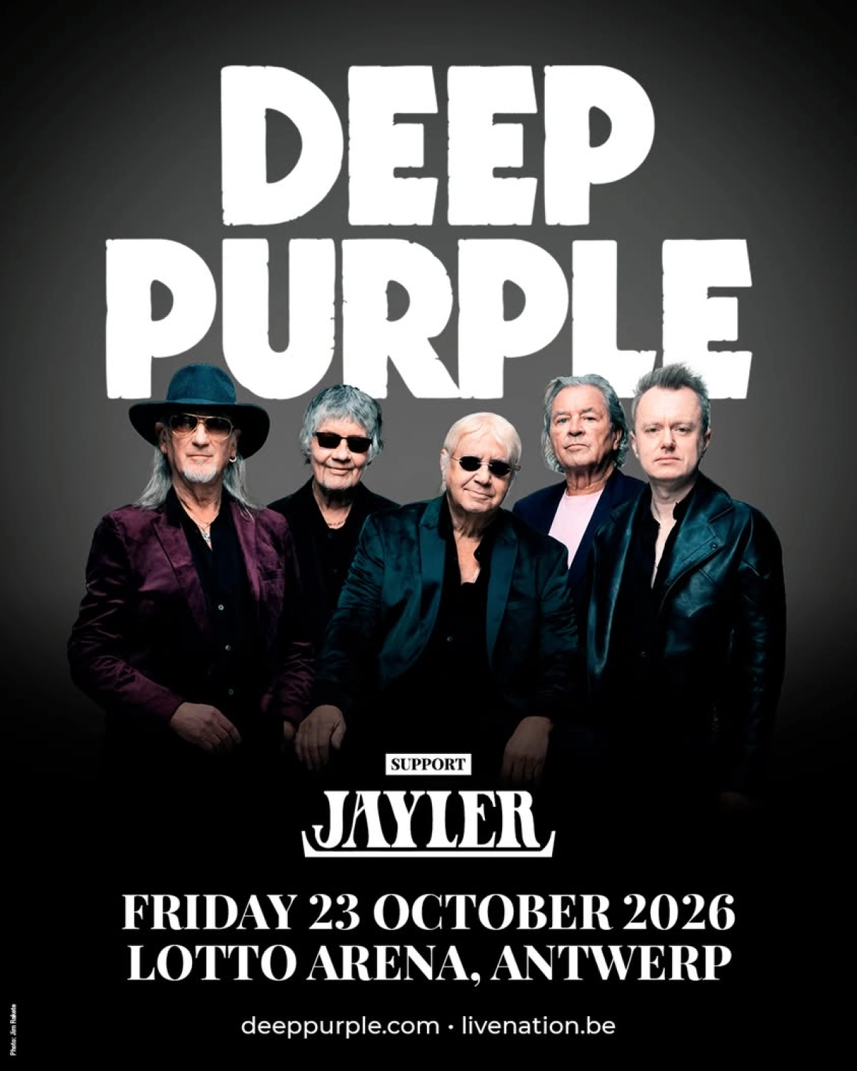 Billets Deep Purple (Lotto Arena - Anvers)