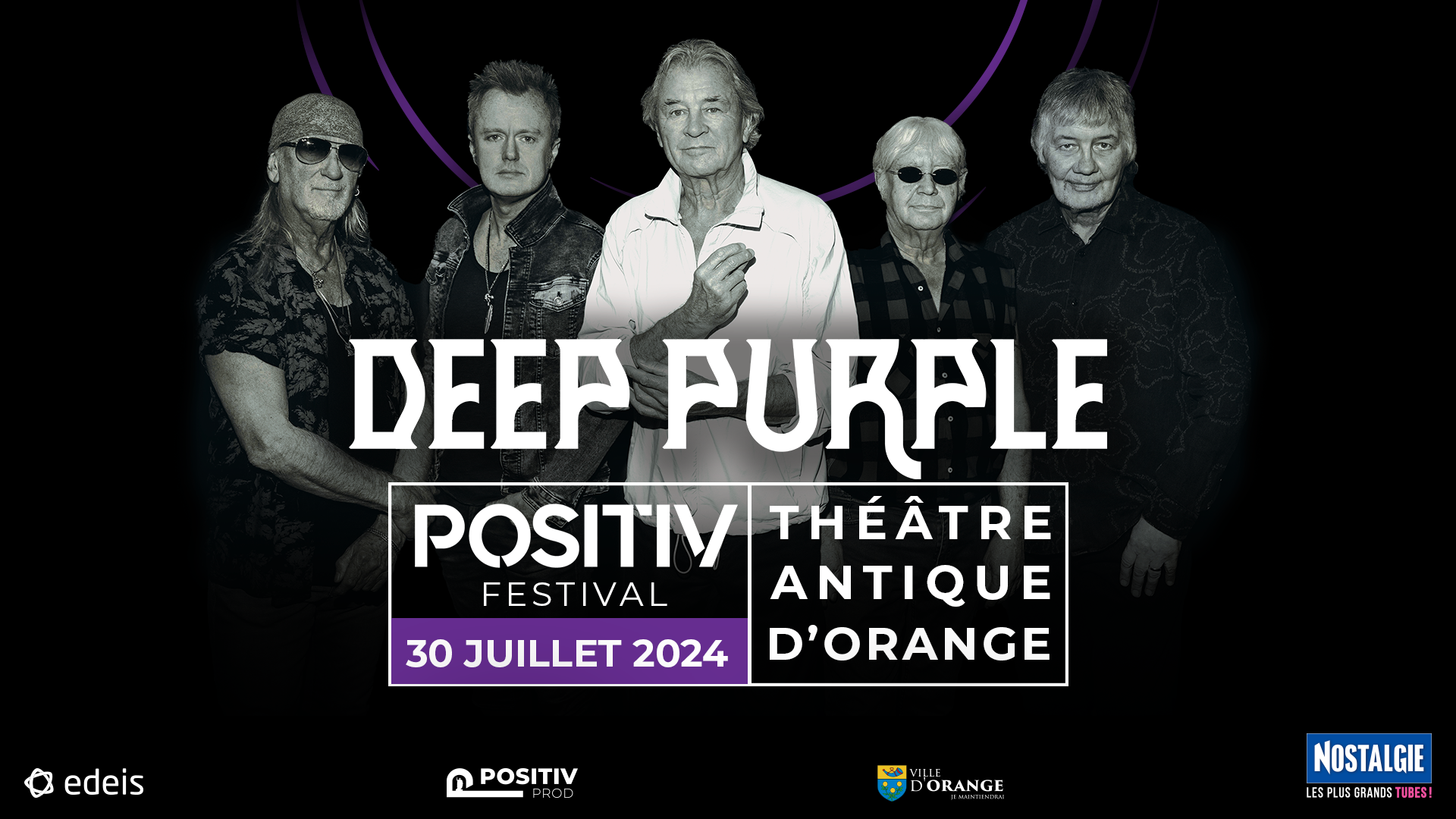 Deep Purple al Theatre Antique Orange Tickets
