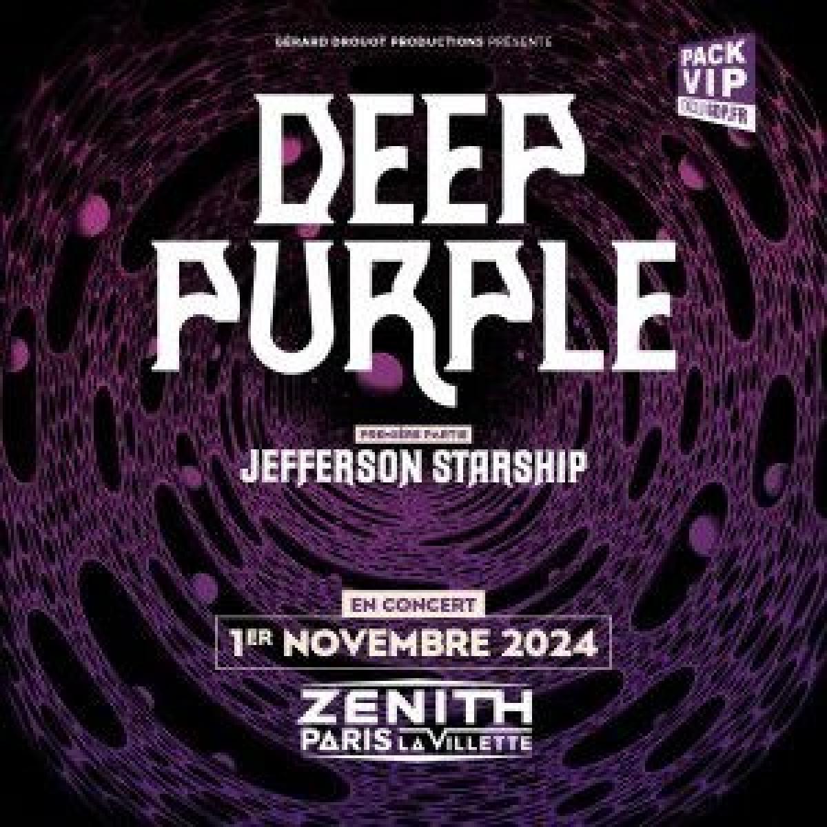 Deep Purple en Zenith Paris Tickets