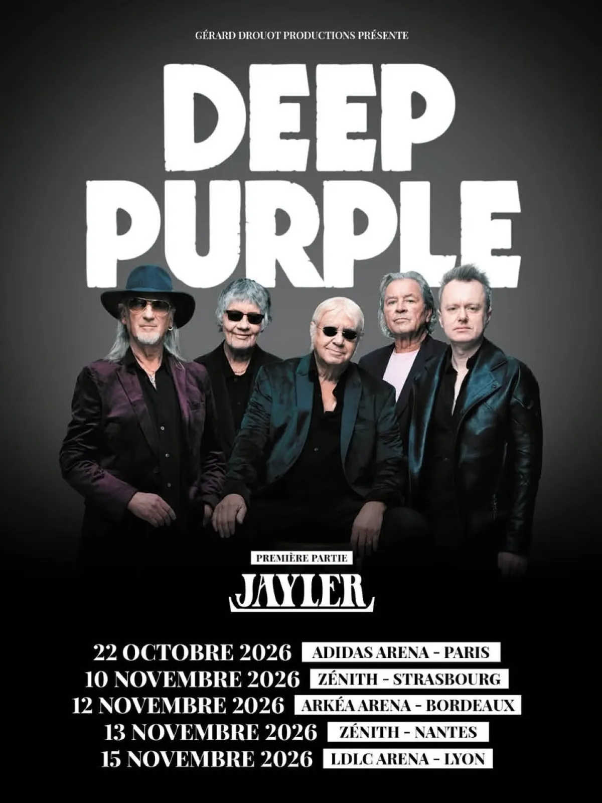 Billets Deep Purple (Zenith Strasbourg - Strasbourg)