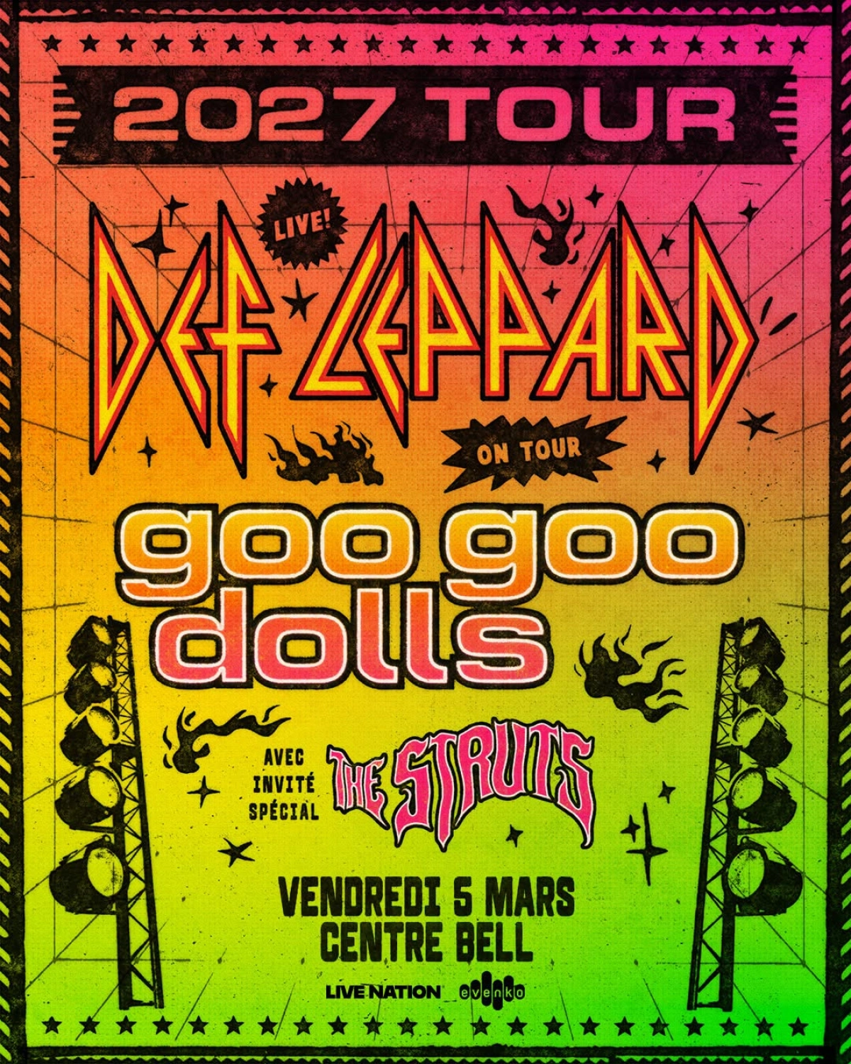 Def Leppard - Goo Goo Dolls at Centre Bell Tickets