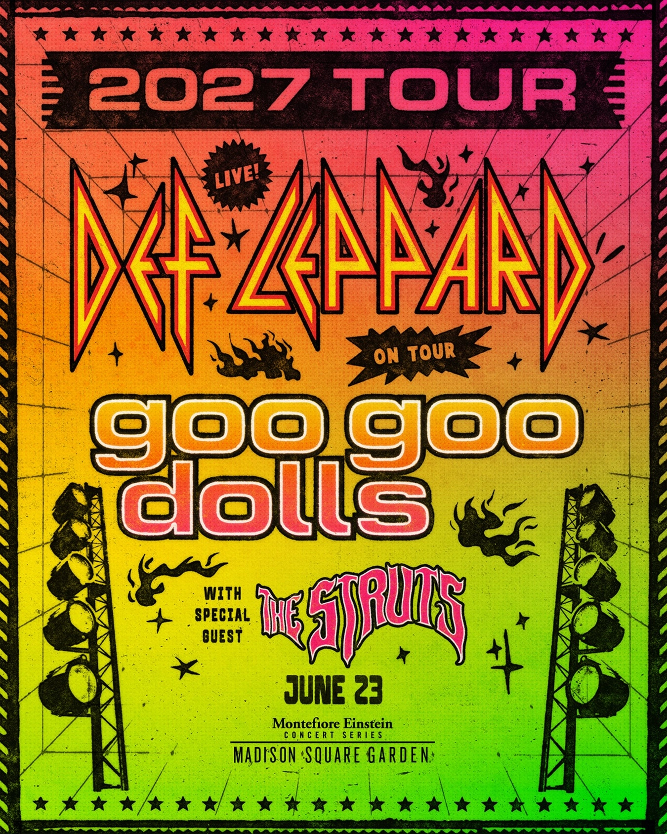 Def Leppard - Goo Goo Dolls at Madison Square Garden Tickets