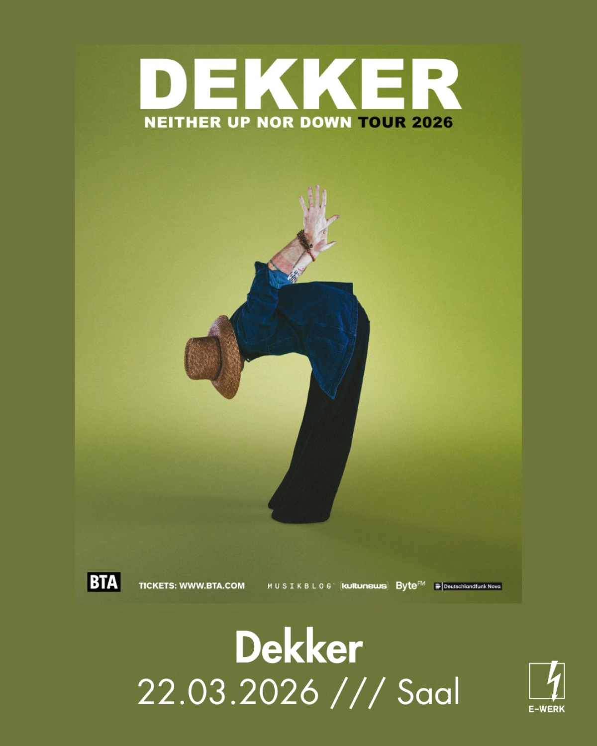 Billets Dekker (E-werk Erlangen - Erlangen)