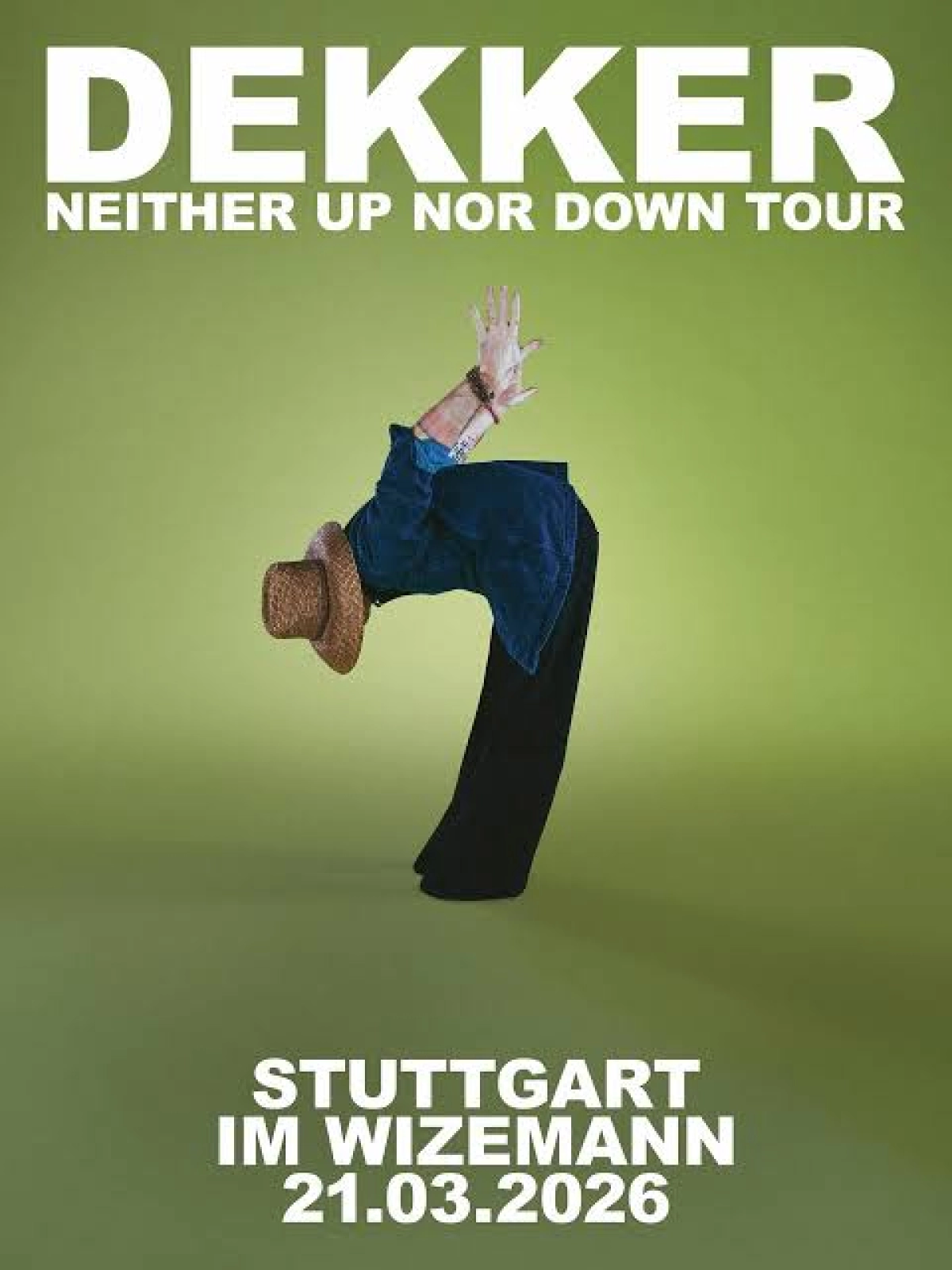 Dekker in der Im Wizemann Tickets