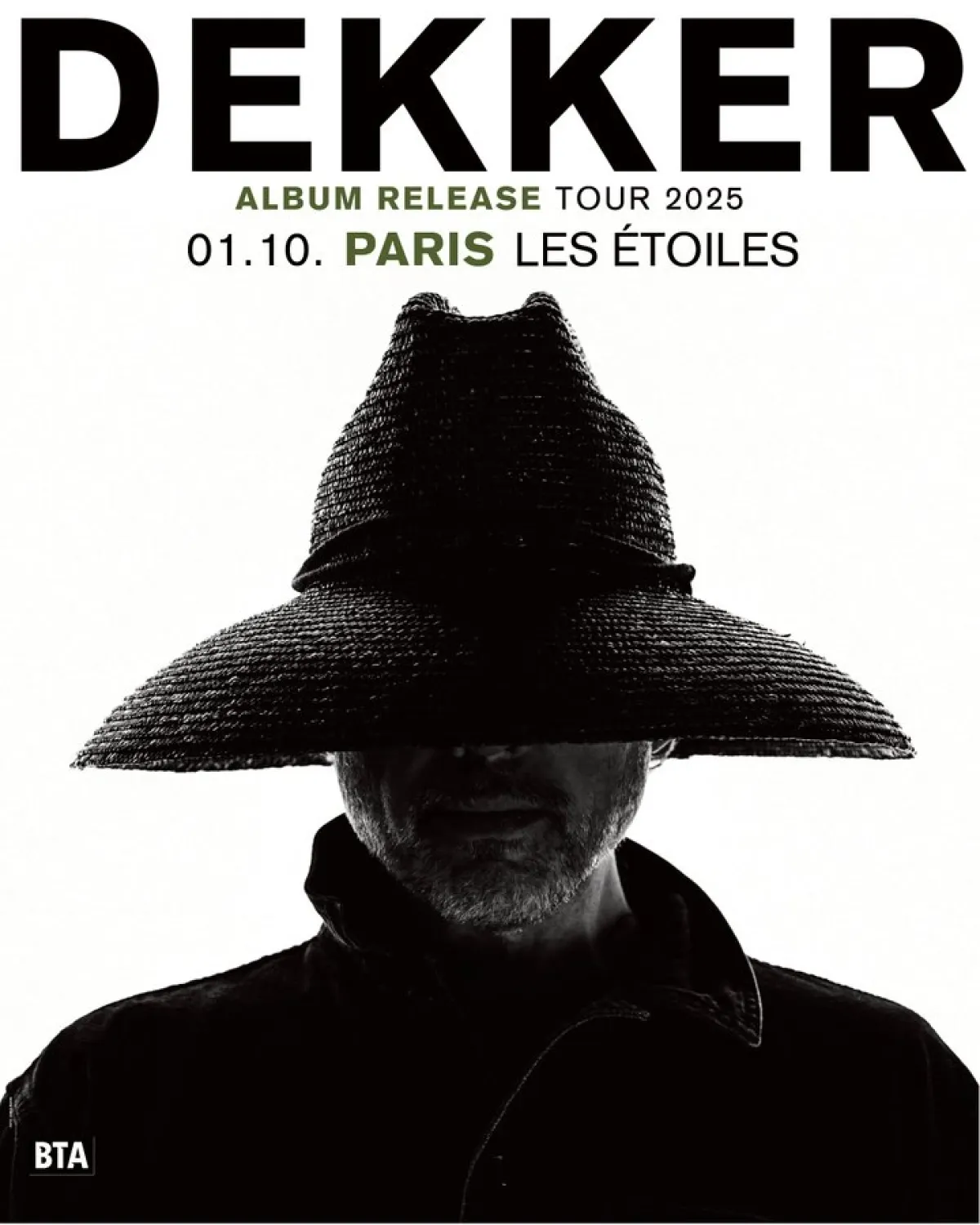 Billets Dekker (Les Etoiles - Paris)