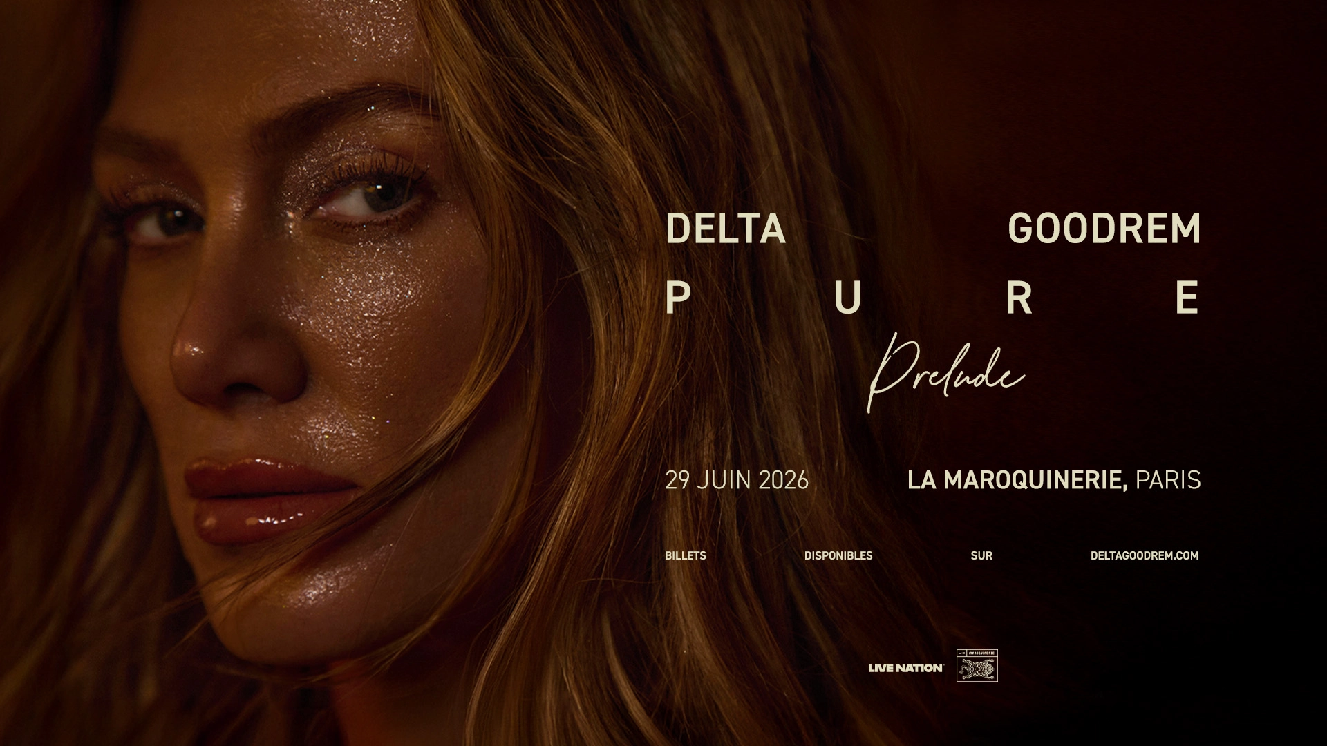 Billets Delta Goodrem (La Maroquinerie - Paris)