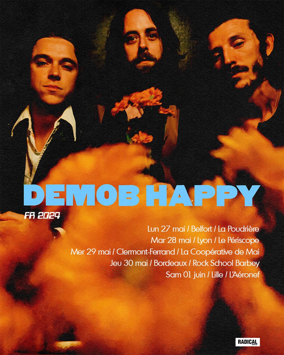 Demob Happy at La Cooperative de Mai Tickets