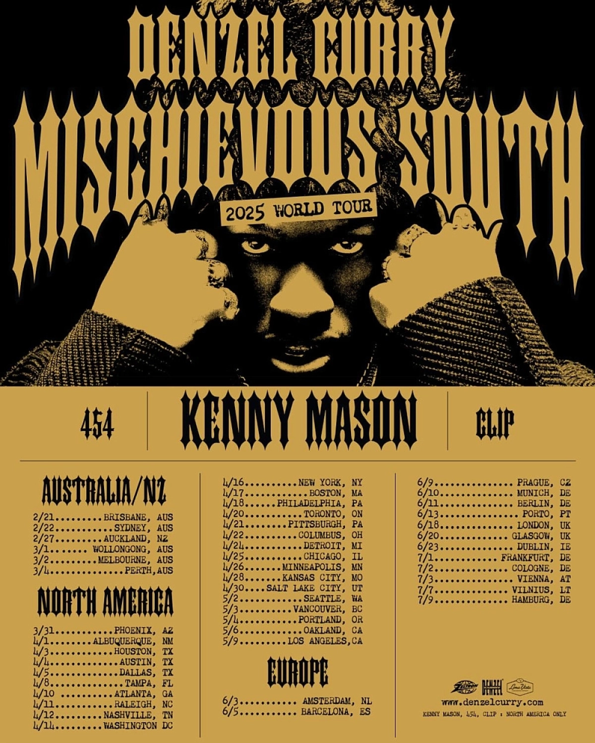 Billets Denzel Curry (Gasometer Vienna - Vienne)