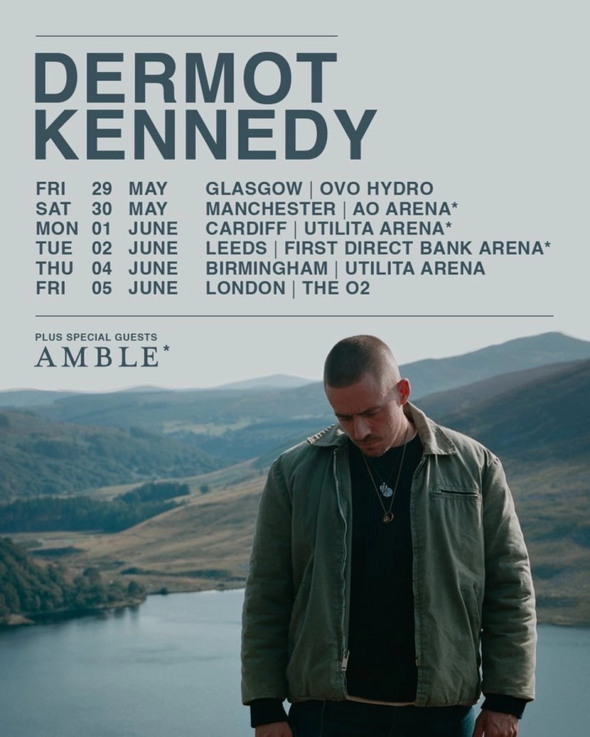 Billets Dermot Kennedy (First Direct Arena - Leeds)