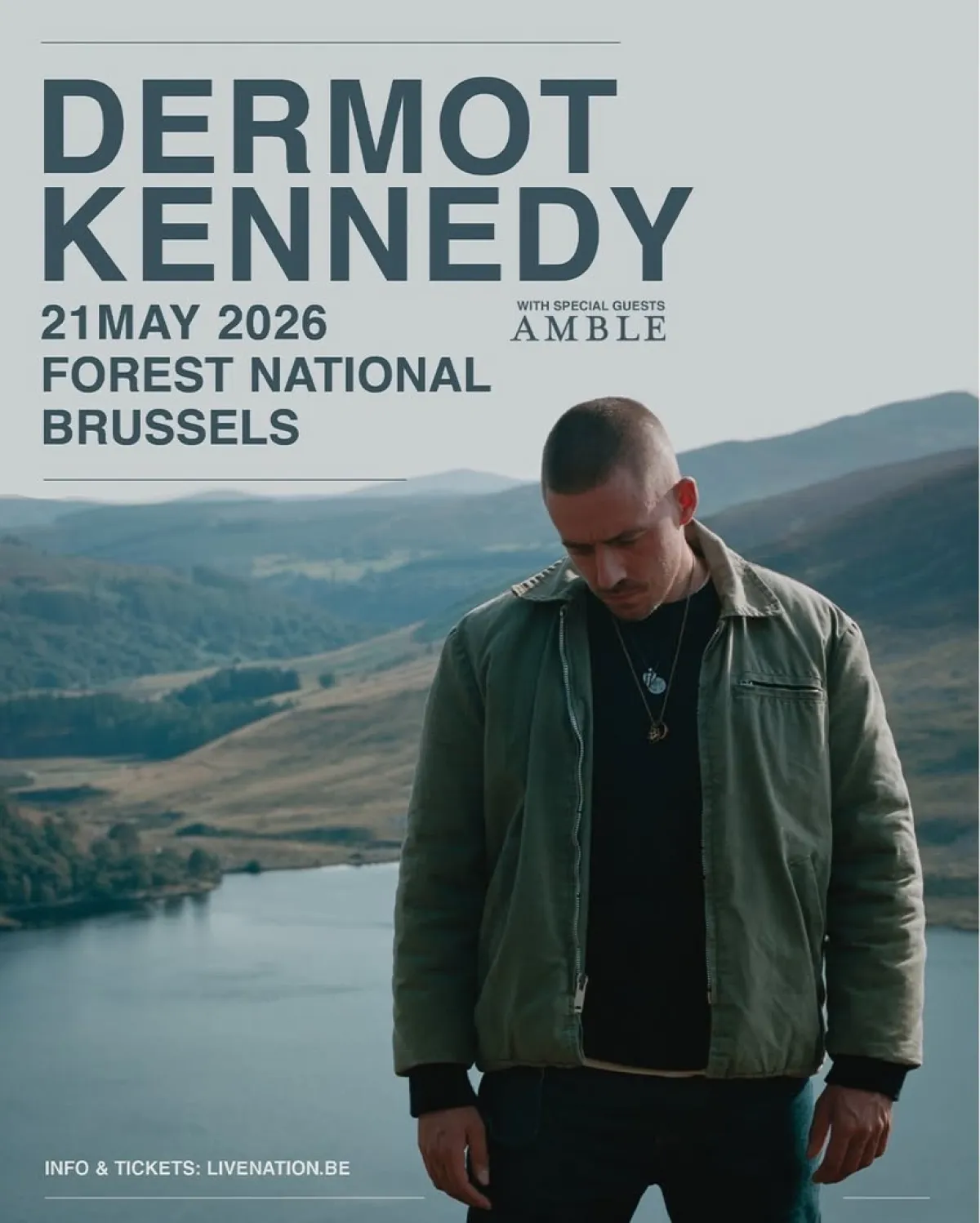 Billets Dermot Kennedy (Forest National - Bruxelles)