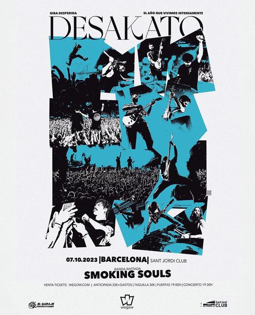 Desakato in der Palau Sant Jordi Tickets