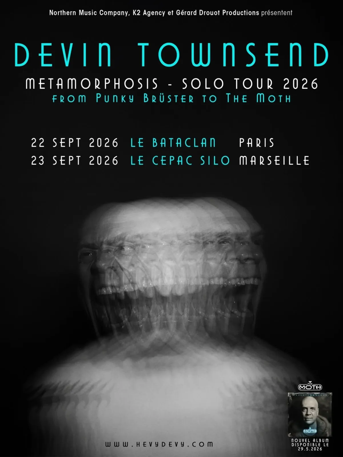 Devin Townsend al Bataclan Tickets