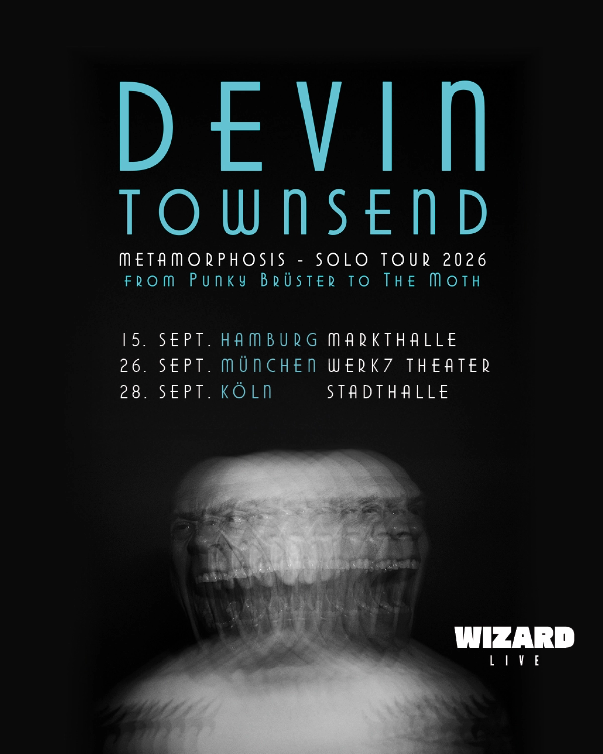 Billets Devin Townsend (Markthalle Hamburg - Hambourg)