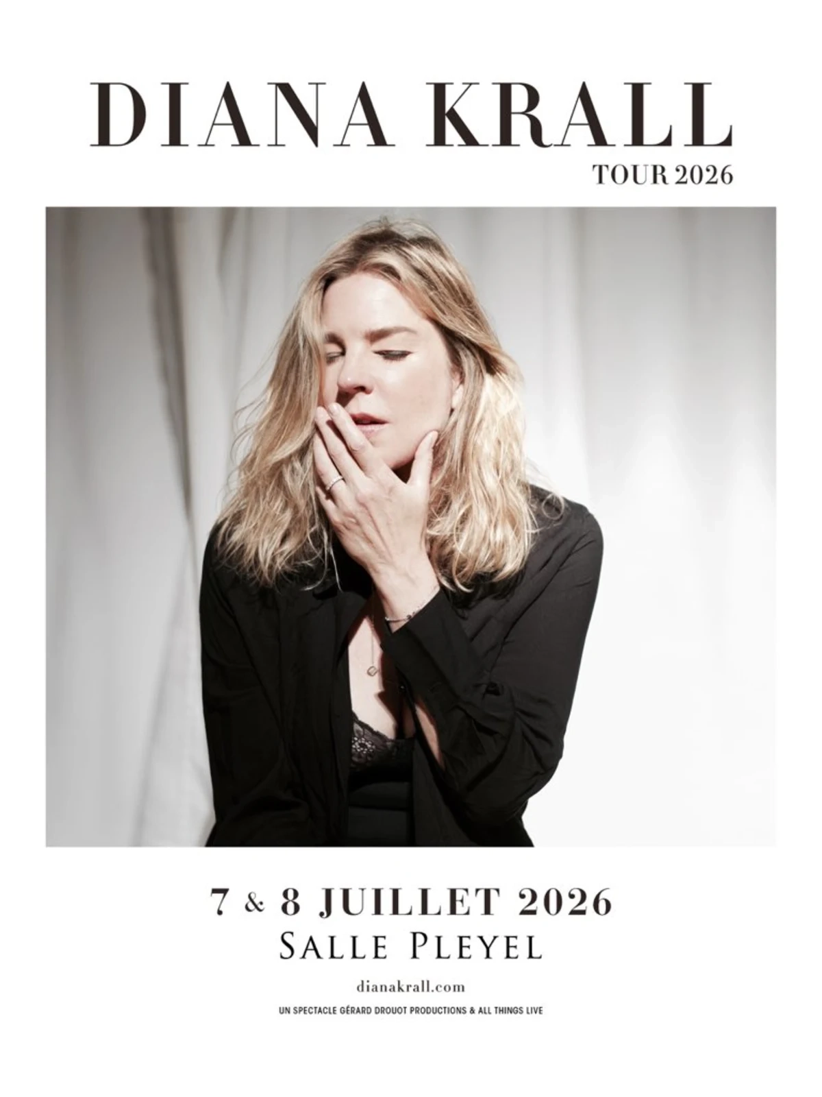Billets Diana Krall (Salle Pleyel - Paris)