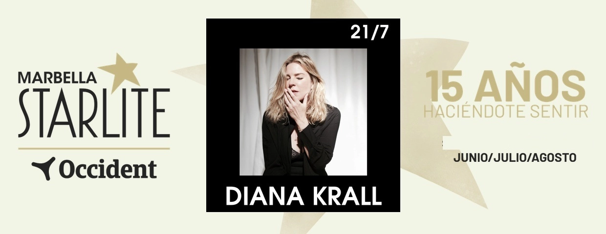 Diana Krall at Starlite Marbella Tickets