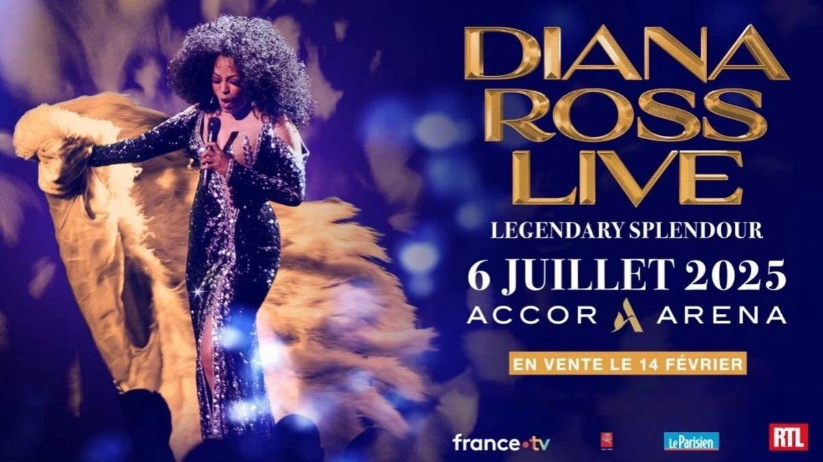 Billets Diana Ross (Accor Arena - Paris)