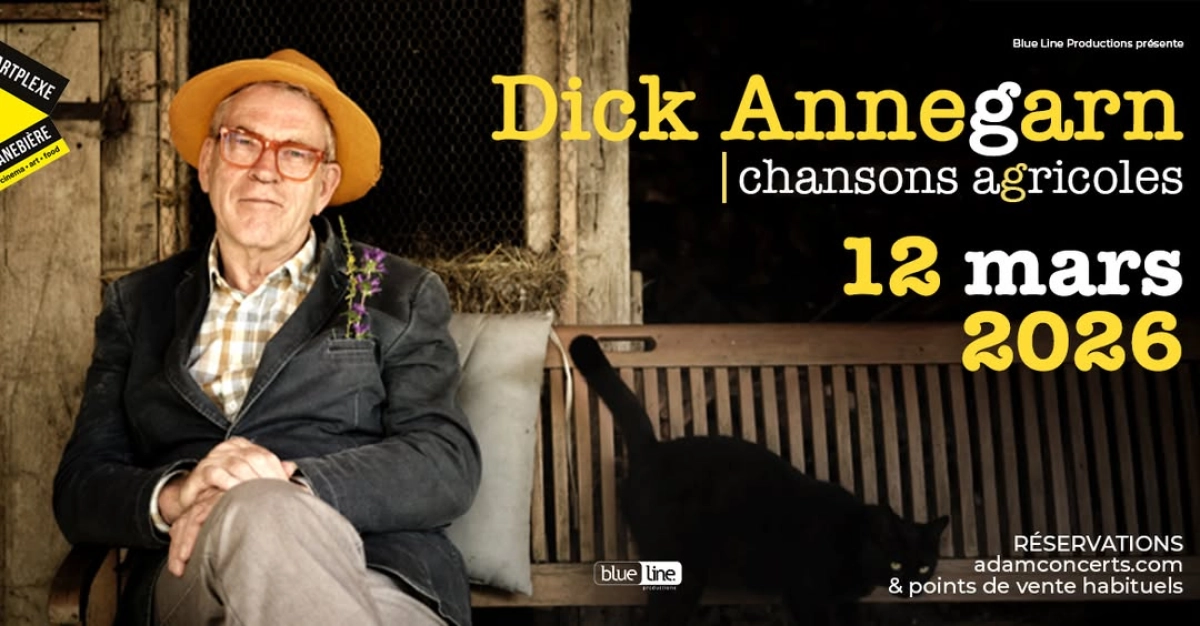Billets Dick Annegarn (Artplexe Canebiere - Marseille)