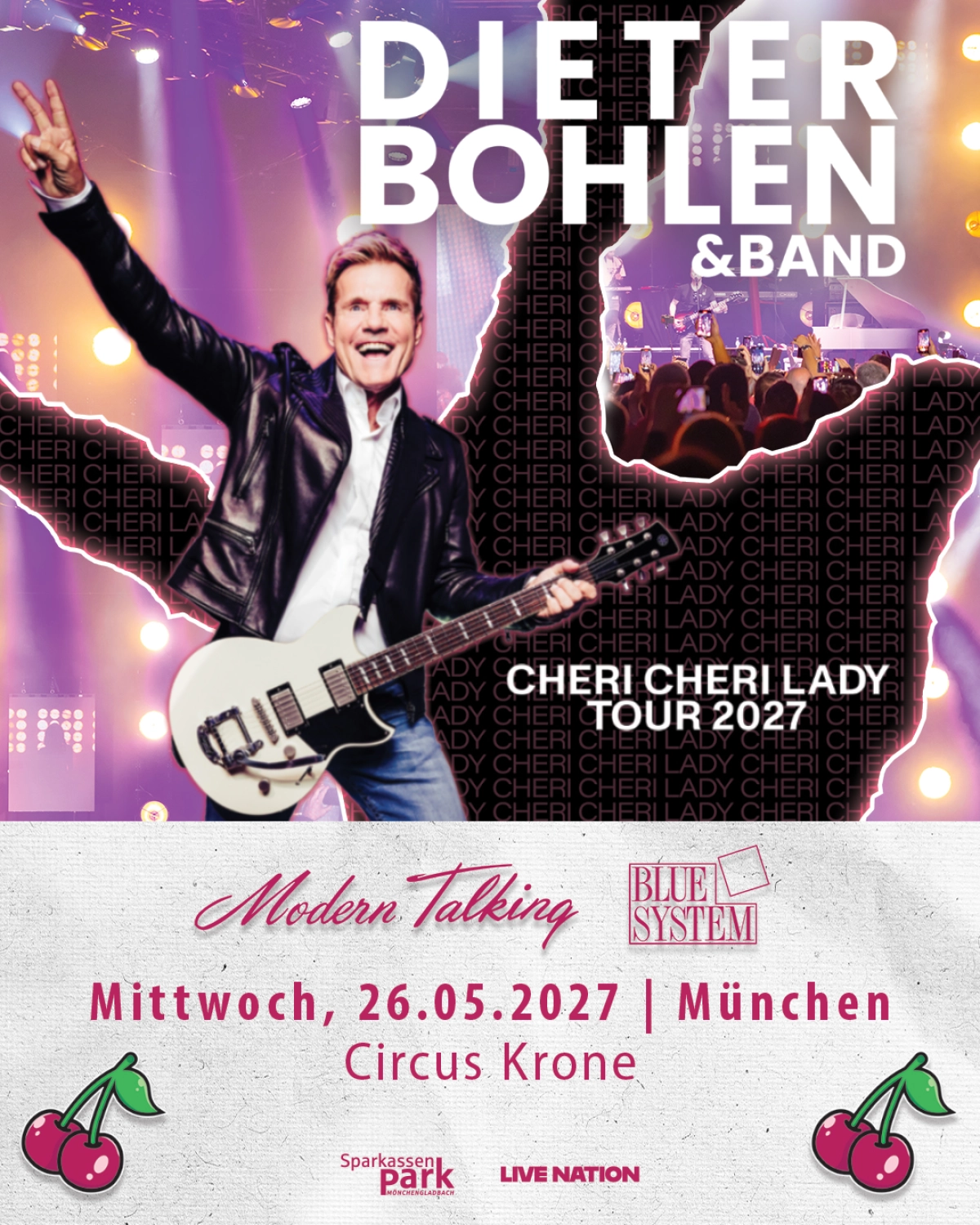 Dieter Bohlen in der Circus Krone Tickets
